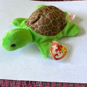 Ty Beanie Baby Babies Speedy Turtle